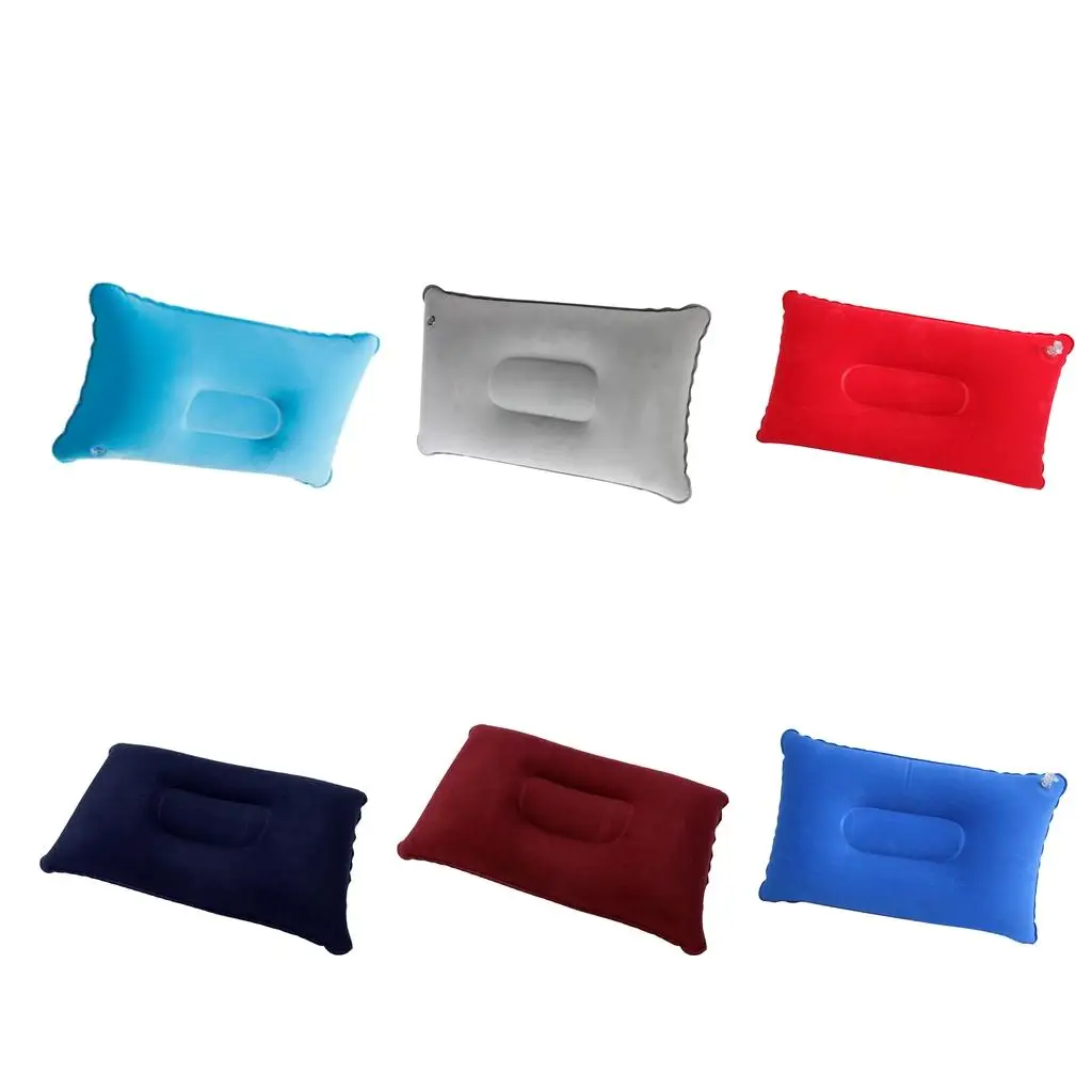 Compressible Inflatable Travel Pillow for Camping Backpacking  Road Trips Night Sleep and Car   Support