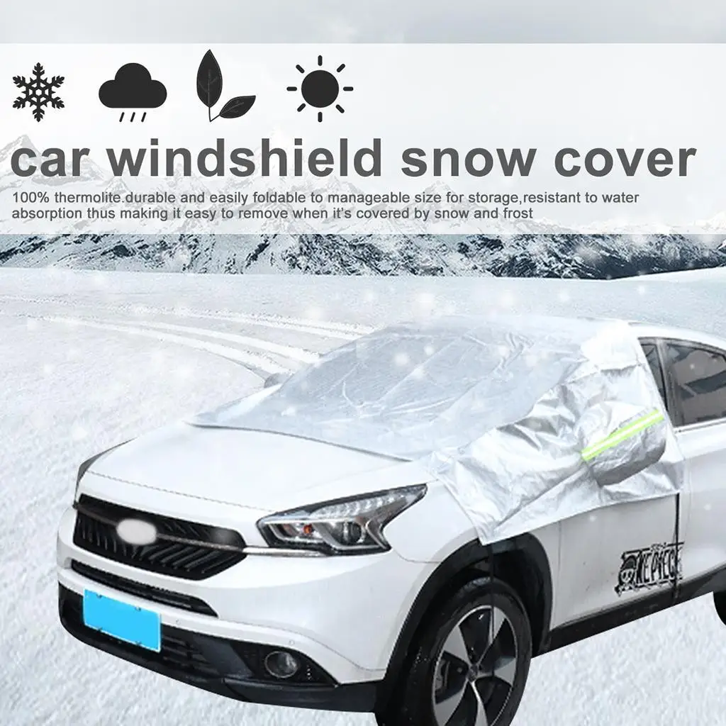 Car Windshield  Frost Cover with Mirror Protector Car Part AP4268