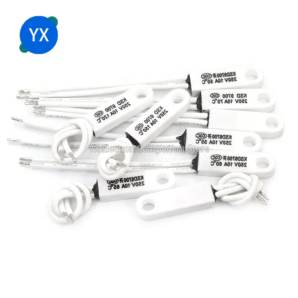 1 Stück ksd9700 10a Keramik-Thermistor-Temperatur regler für 12V/24V DC-Spannungs bereich und Präzisions temperatur regelung – Detail 1