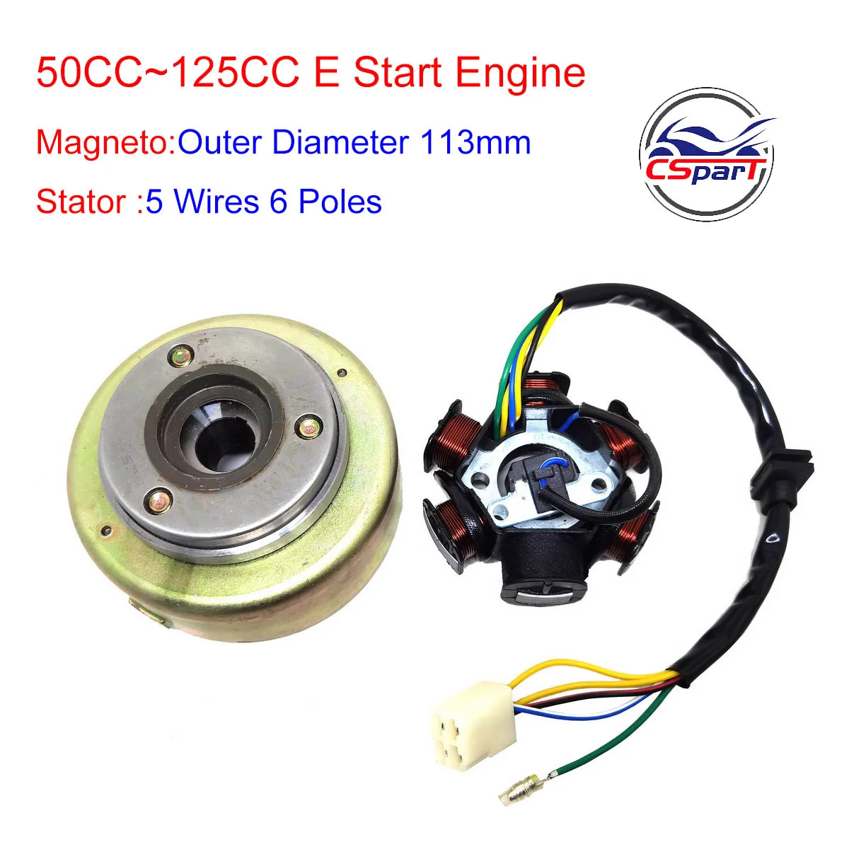 Kit de rotor estator magneto para recambio