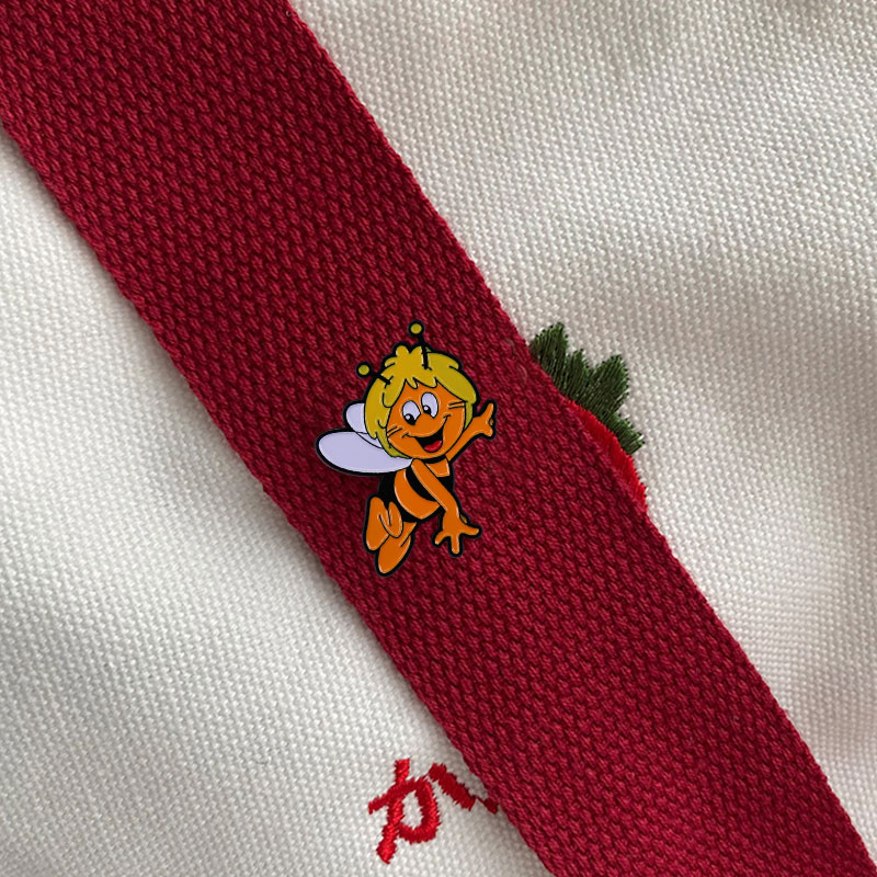 Animierte Cartoon Maya Die Honigbiene Emaille Pin Insekt Rucksack Pins Abzeichen Brosche Schmuck Geschenke – Detail 2