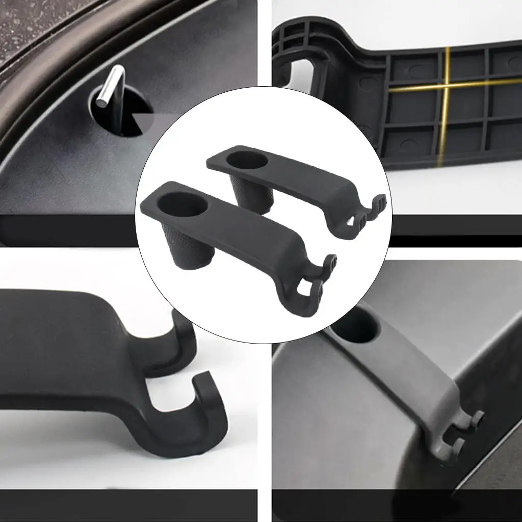 Front Trunk Hook Holder ABS Goods Accessories Replacement Parts Bag Hook Holder Spare Parts Hanger for Tesla Model 3/Y