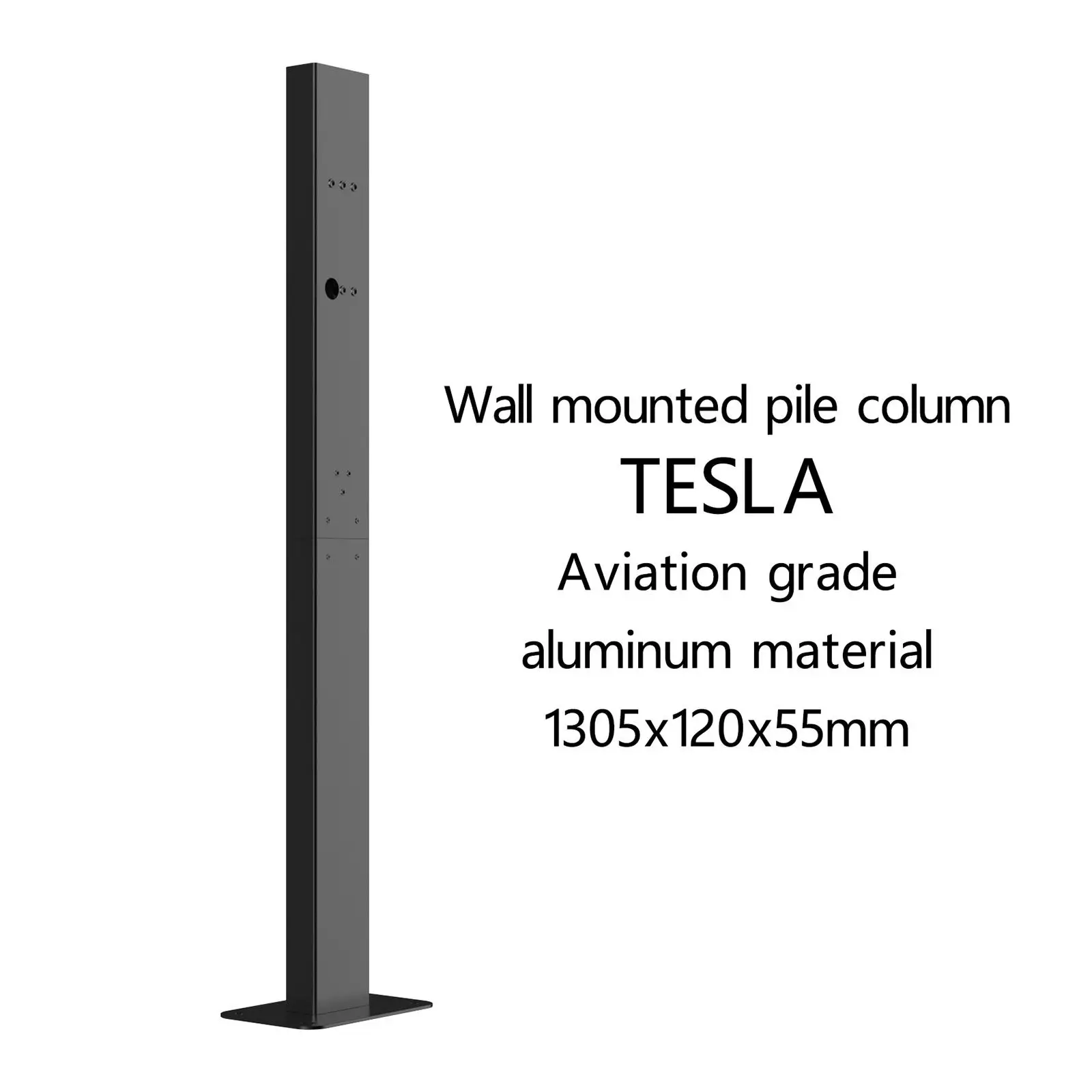Outdoor EV Charging Stand Durable Easy to Install EV Wall Mounted Pile Column EV