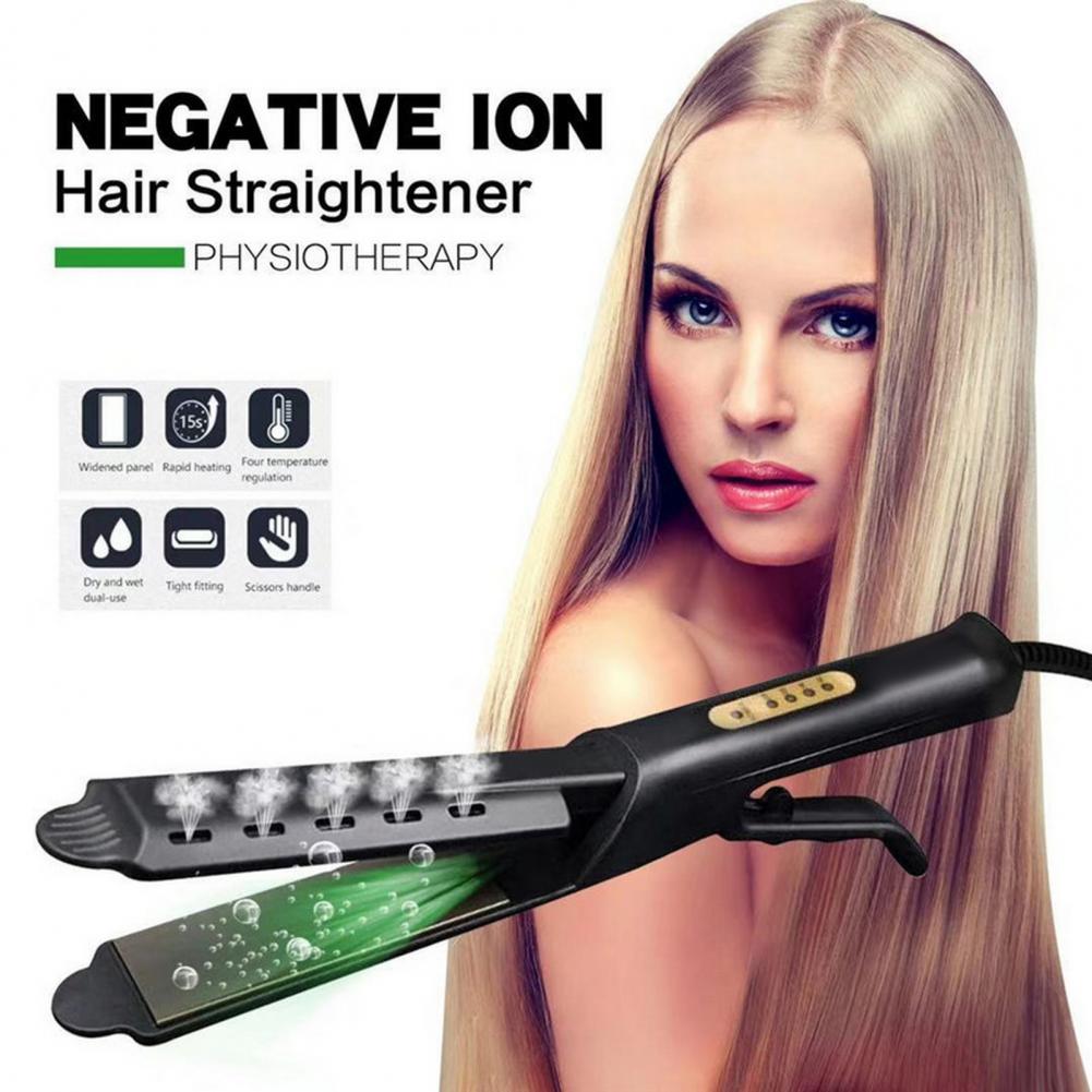 Title 8, 2-in-1-Haarglätter und Lockenstab, professionel...