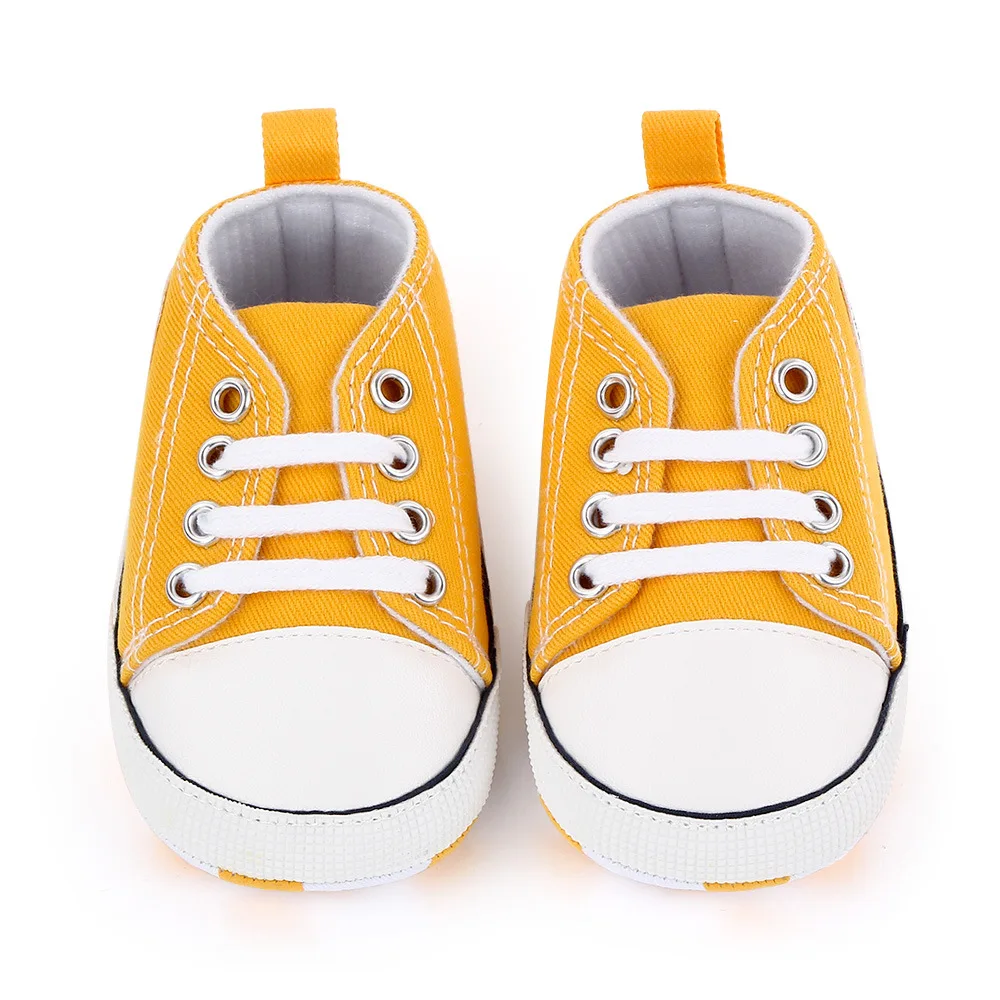Baby Boys Girls Print Star Sports Sneakers First Walkers Shoes Anti-slip Baby Shoes