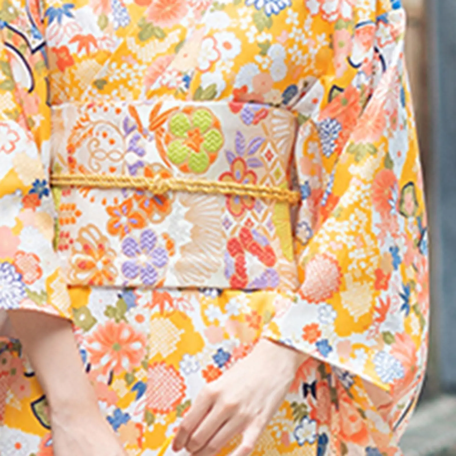 Women Japanese Kimono Cosplay Japanese Costume Lightweight Long Robe for Festival Home Valentine Fancy Dress Stage Performance