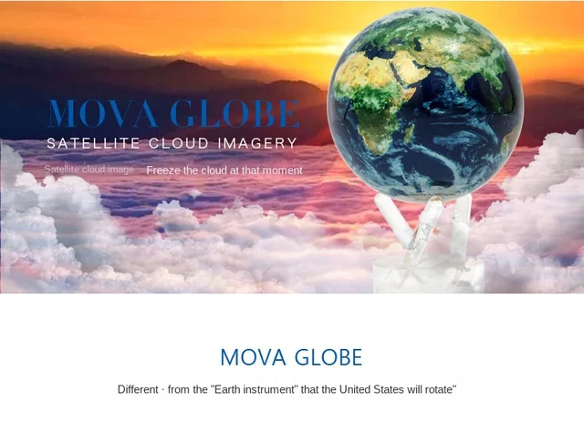 Mova MOVA Earth with Clouds Globe 8.5