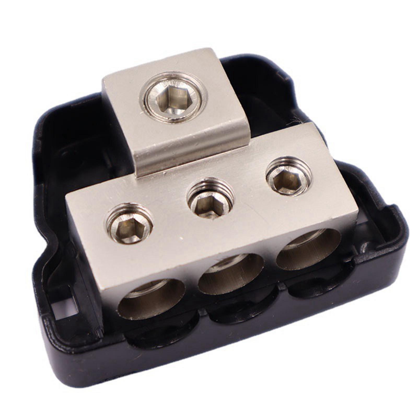 Power Distribution Block, 1 in   Stereo Amp Distribution Connecting Block,