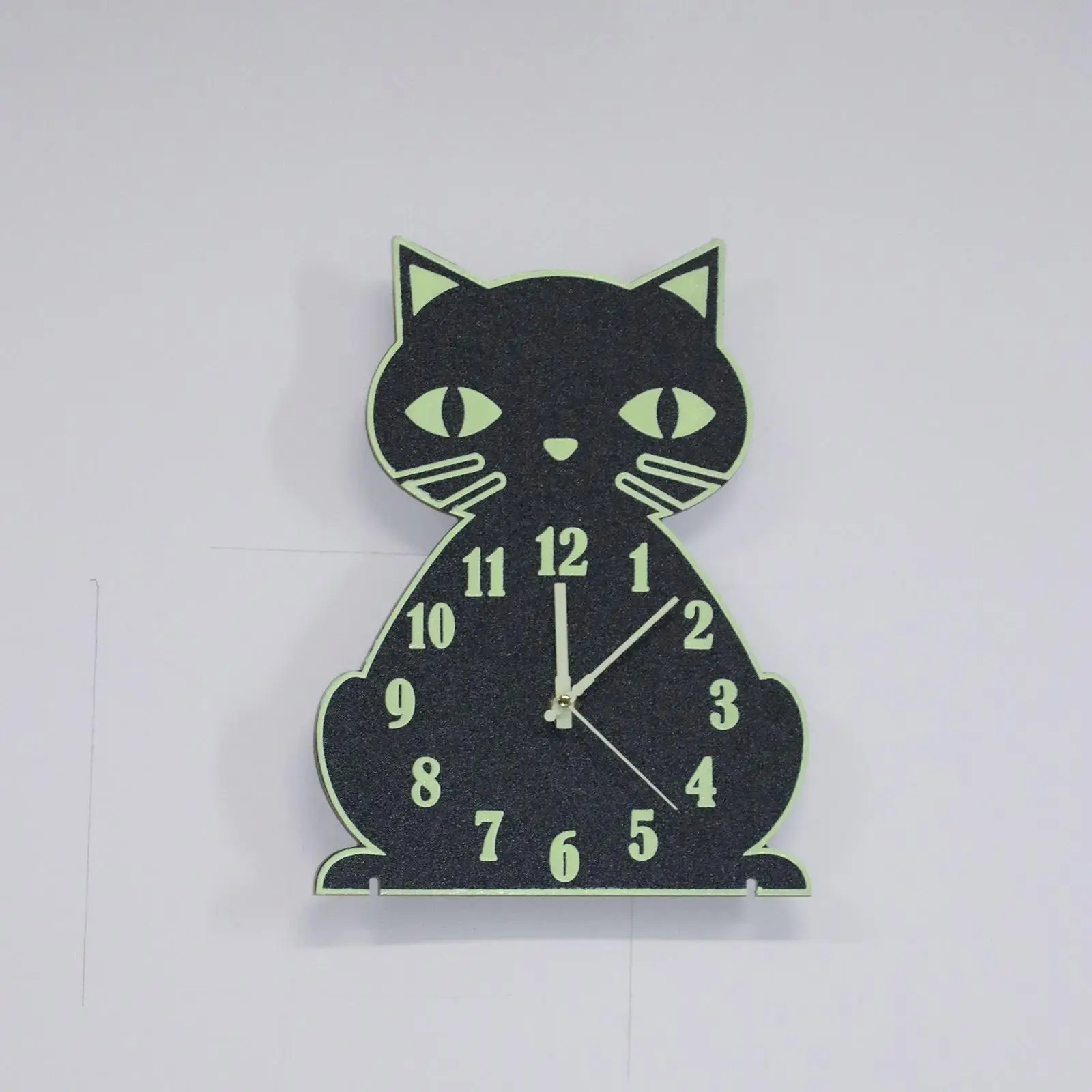 Tail-wagging Cat design the wall Clock Pendulum Clock for Living Room Kids Bedroom Decoration