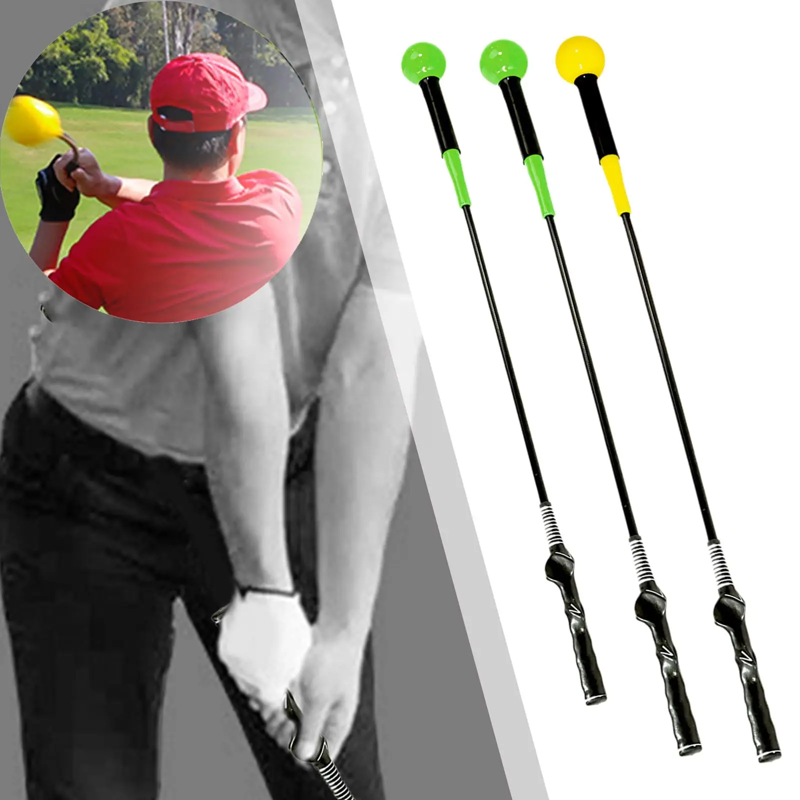 Golf Swing Trainer Swing Training Aid for Flexibility Balance Strength