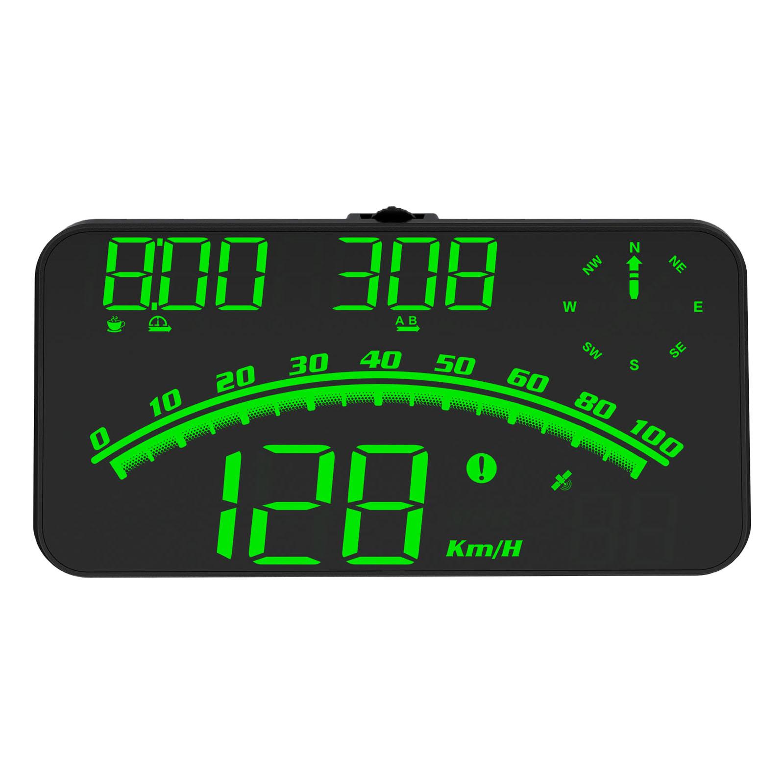 Car GPS Head up Display HUD Digital Display Fatigue Driving Reminder 4inch