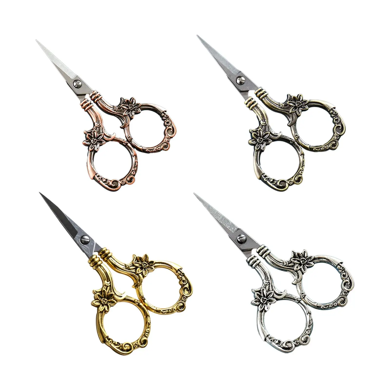 Embroidery Scissors Classic Multifunction Manual Tool Durable Sharp Tailor Scissors for Cross Stitch Shear Home Cutting DIY