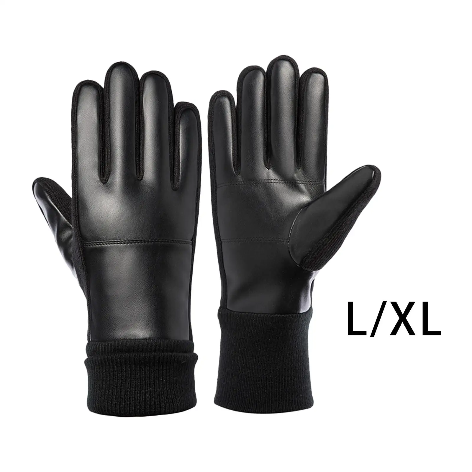 Thermal Men Gloves Anti-Slip Full Finger Waterproof Warm Windproof for Bicycle Snowboarding Ski Riding Driving