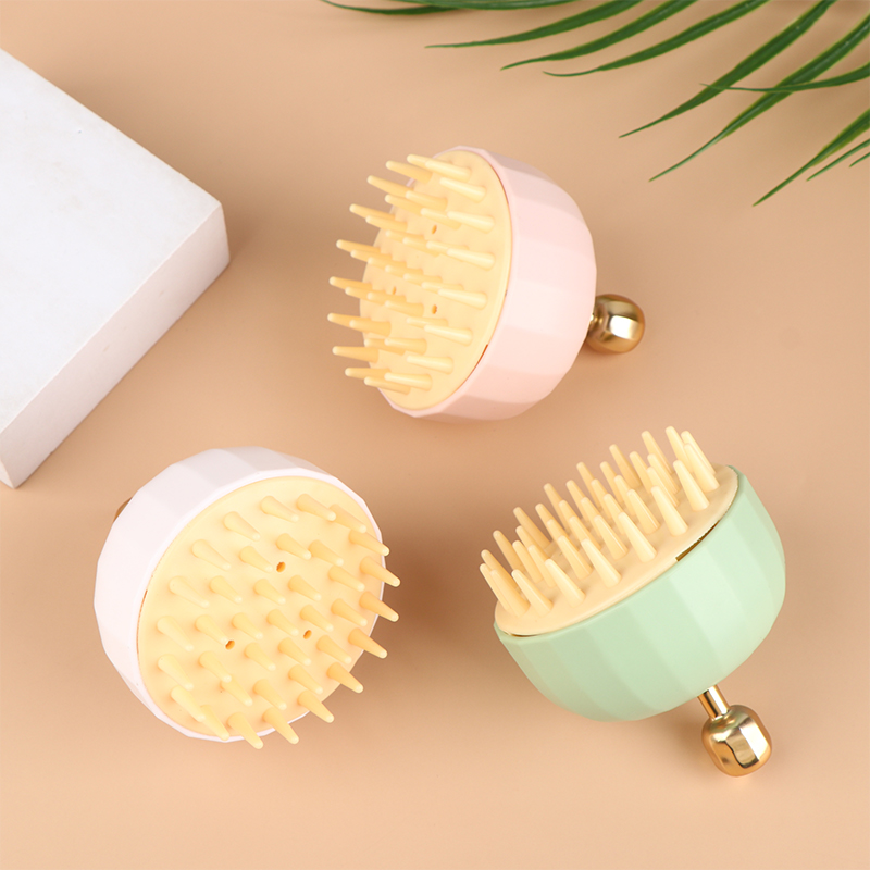 Description Picture 6 of itemManual Head Scalp Care Massage Shampoo Brush Slimming Comb Cleaning Shower Bath Exfoliate Remove Dandruff Promote Hair Grow
