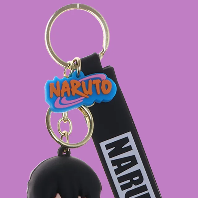 Em promoção! Venda Quente Novo Criativo Anime De Desenho Animado Naruto  Macio Boneca Chaveiro Pequeno Pingente De Saco Chave Do Carro Cadeia Kawaii  Presente De Aniversário