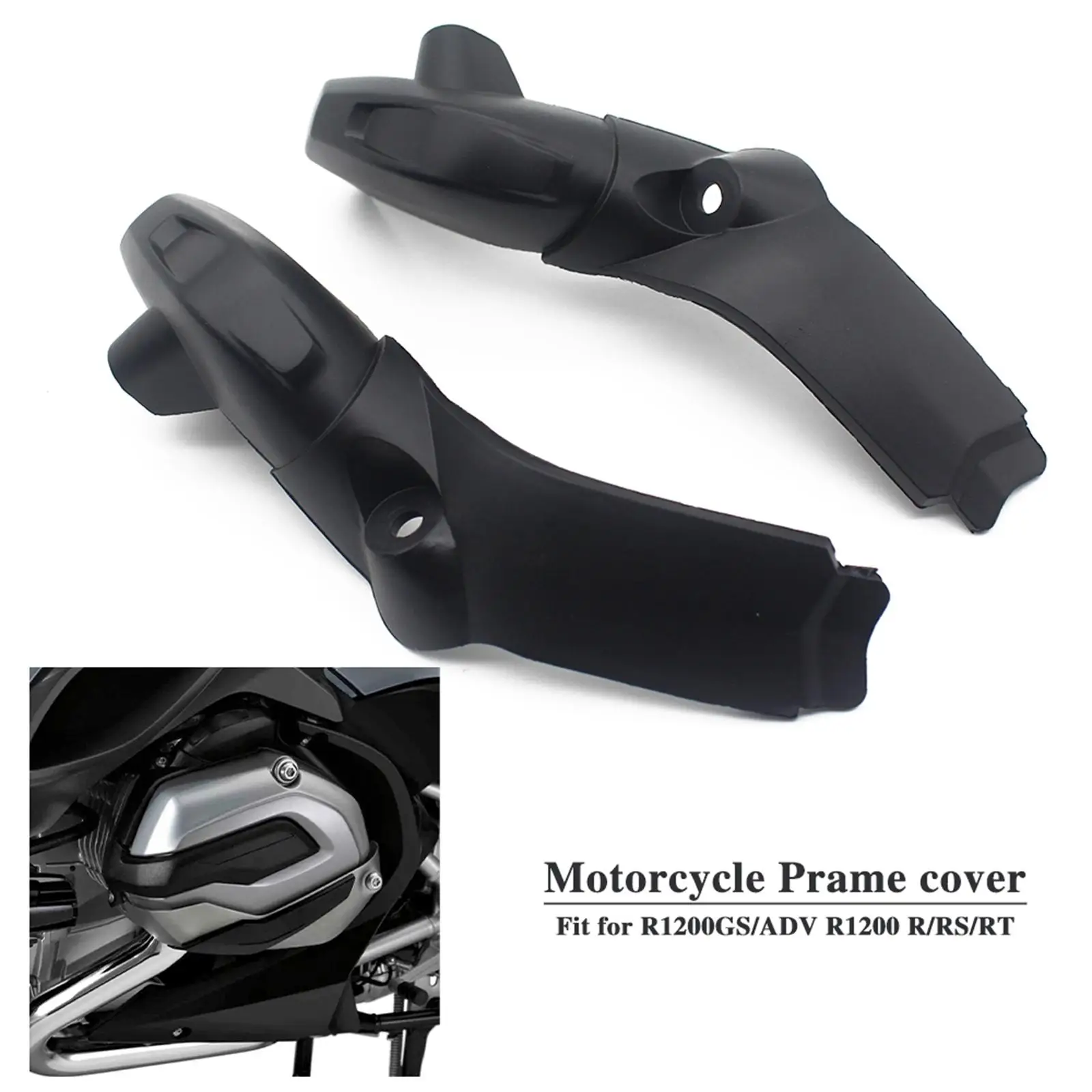 2Pcs Motorcycle Ignition Coil Spark Plug Cover Guard Fit for R1200GS GS Adv