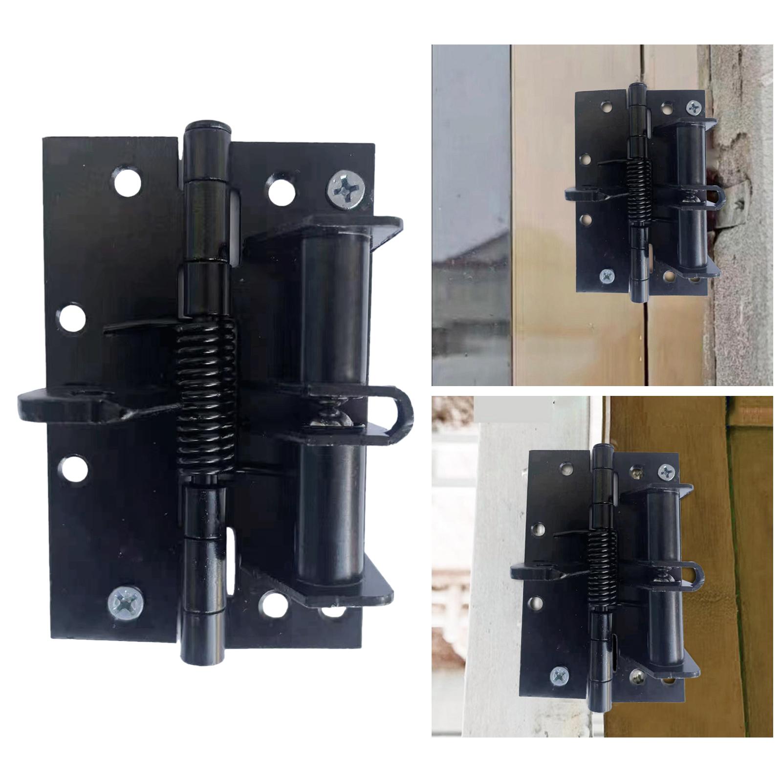 Spring Loaded Hinges Auto Closing with Installation Screw Closer for Drawer