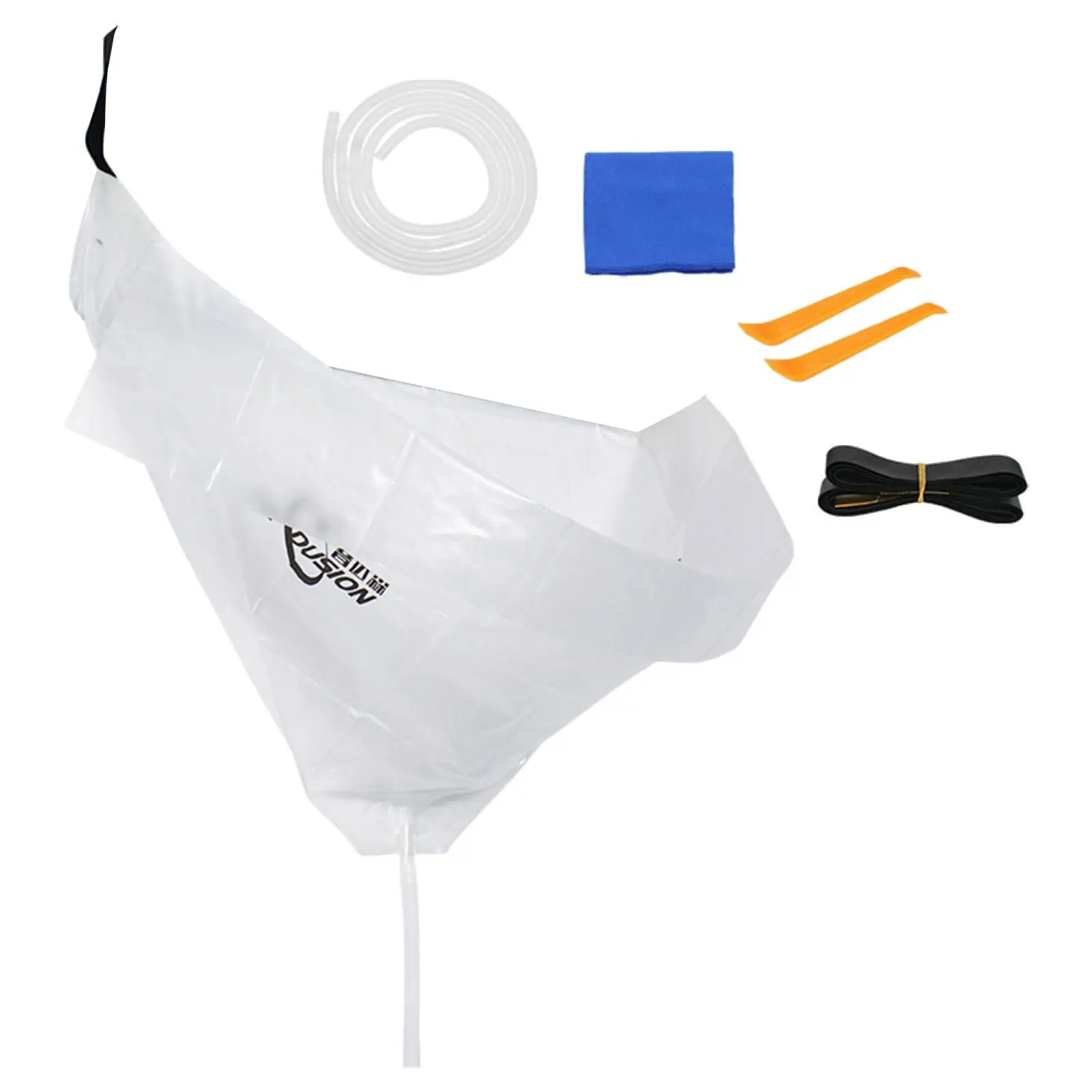 Air Conditioning Cleaning Cover Bag with Water Pipe Upgrade Drain Outlet Air Conditioner Wash Service Bag for Hotel Shop