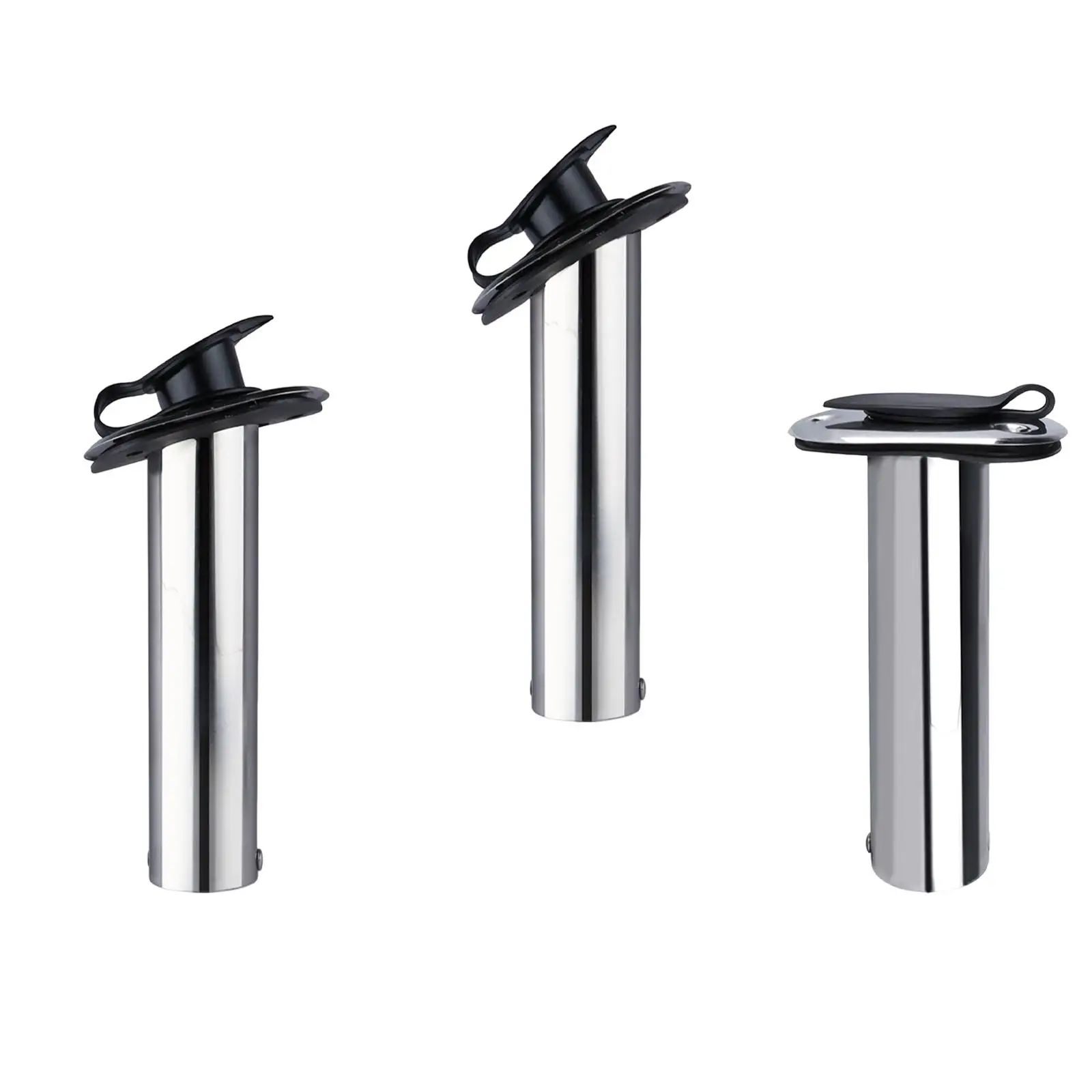 Fishing Rod Holder Flush Mount Boat Rod Holder Stainless Steel Fishing Tackle Tool Accessory for Fish Boat Yacht Marine Kayak