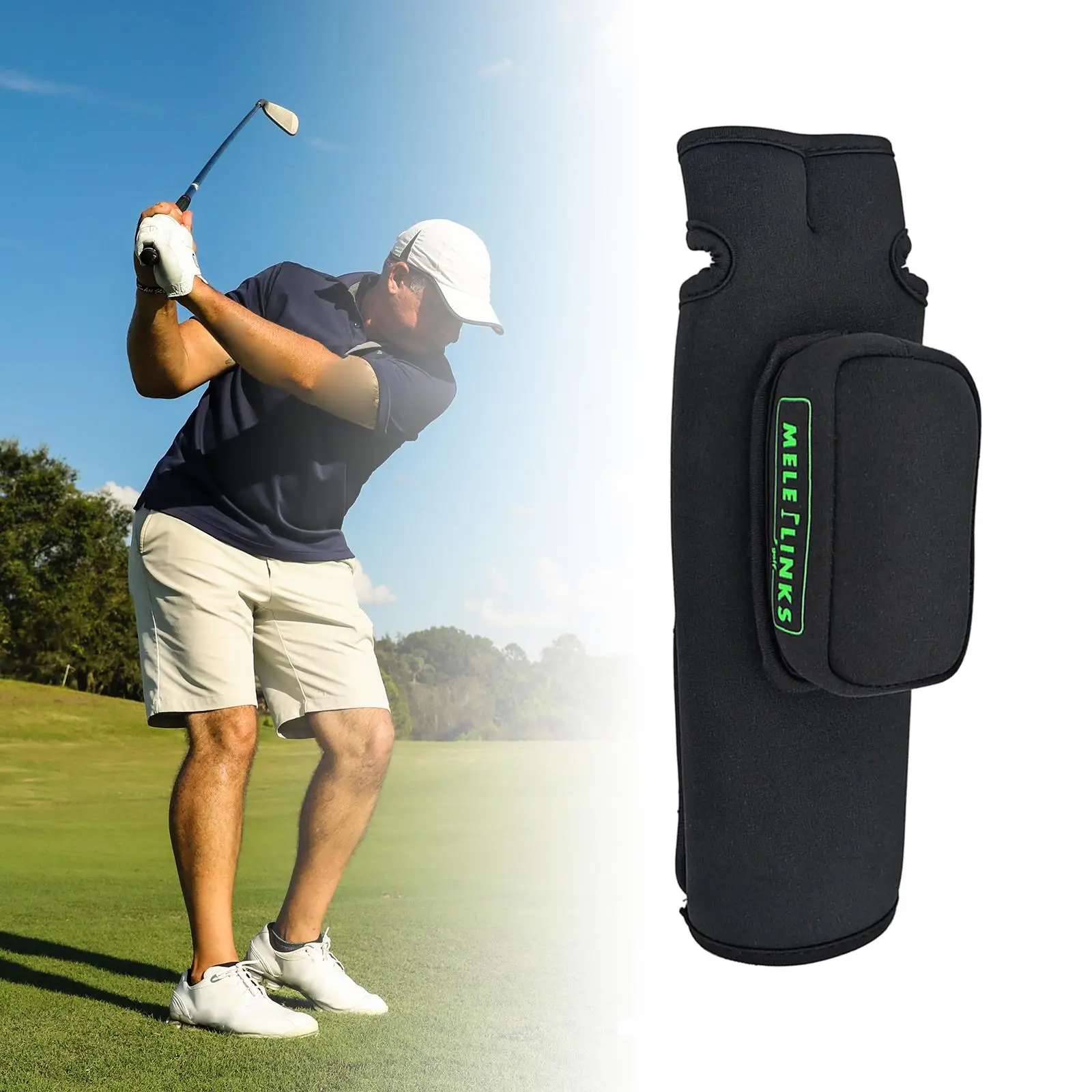 Golf Wrist over Glove Posture Correction Wrist Brace Corrector for Women Men Teenagers Golf Beginners Golf Club Outdoor Sports