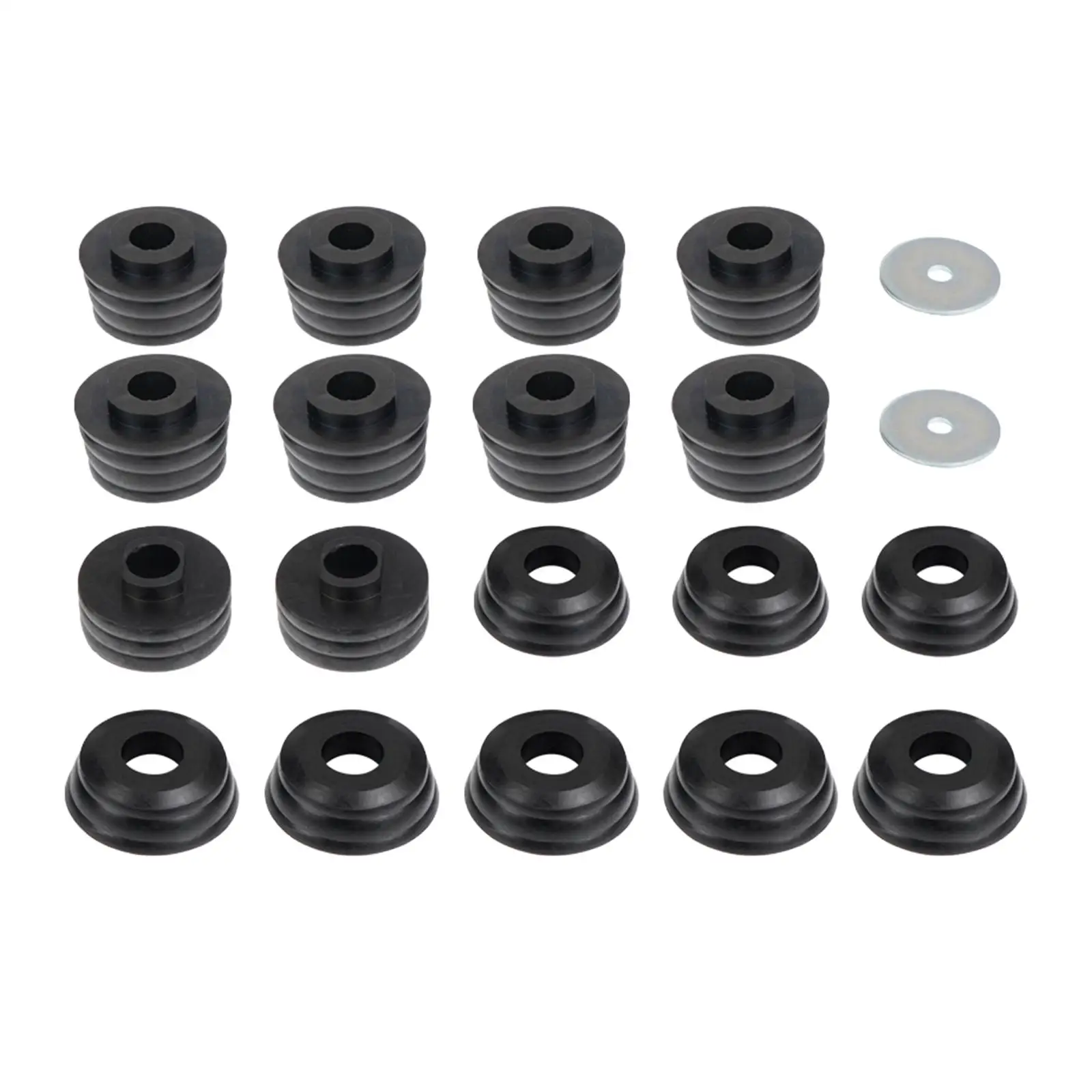 Body Cab Mount Bushing Set Car Body Cab Mounts for GMC Sierra 1500 2500 2WD 4WD 1999-2014 Accessories Upgrade Replacement