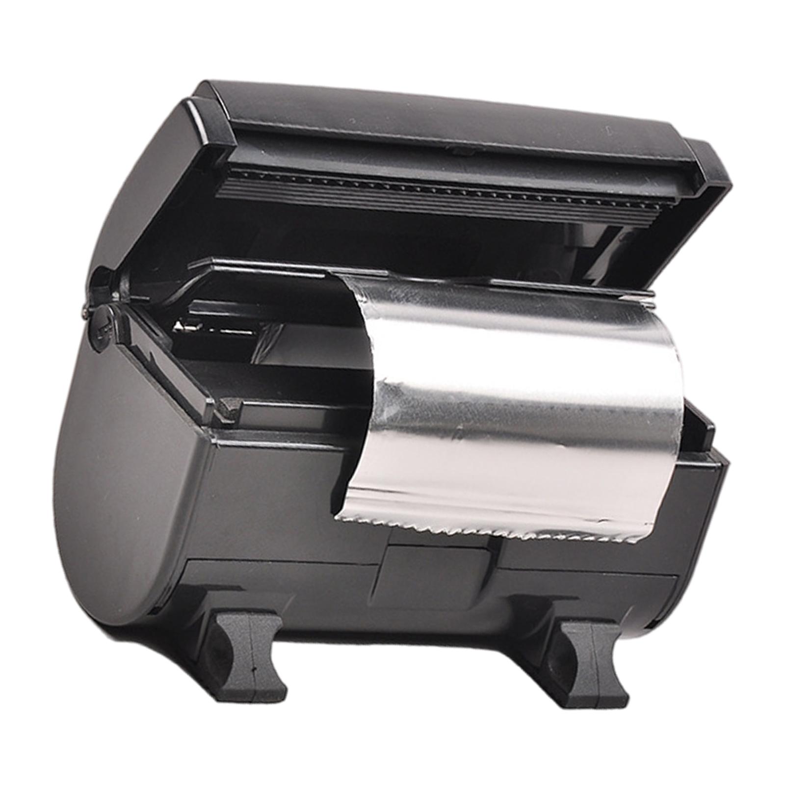 Tin Foil Cutting Automatic Black Foil Paper Dispenser for Hairdressing Kitchen Hair Salon