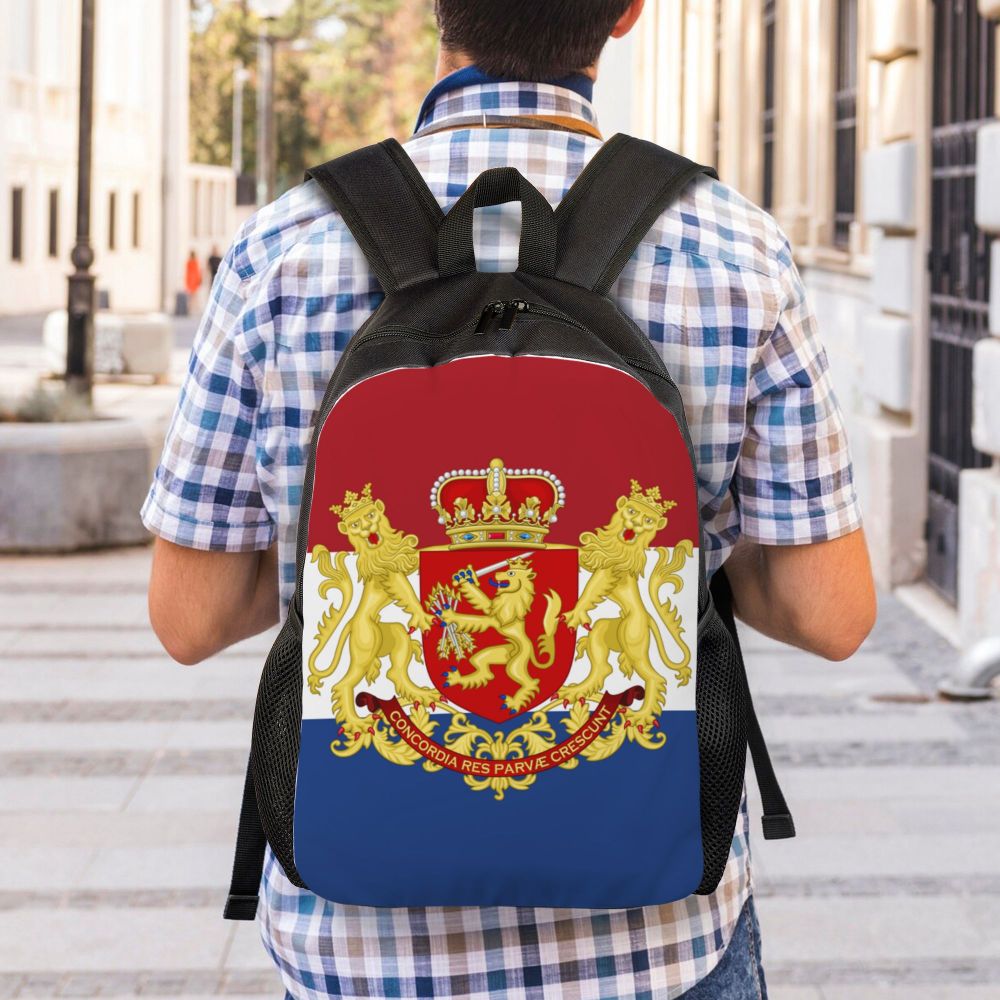 Mochila escolar universitária personalizada para homens e