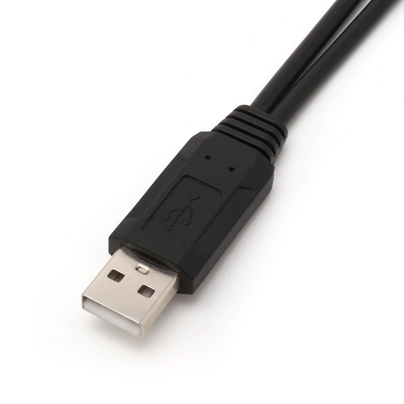 38cm tragbares USB-Stecker Universal Micro USB Dual-Stecker Y Adapter Splitter Kabel – Detail 4