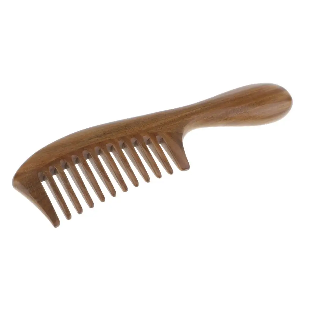 Handmade    Scent Hair Combs - Antistatic Natural Hair Der Wooden Comb (Wide )