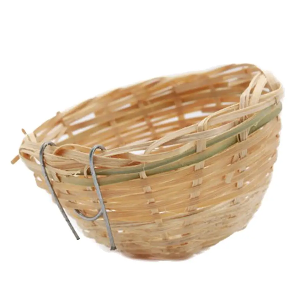 Bamboo  Nest Crafts Handmade   Nest for Garden  Party Wedding Decor No Eggs