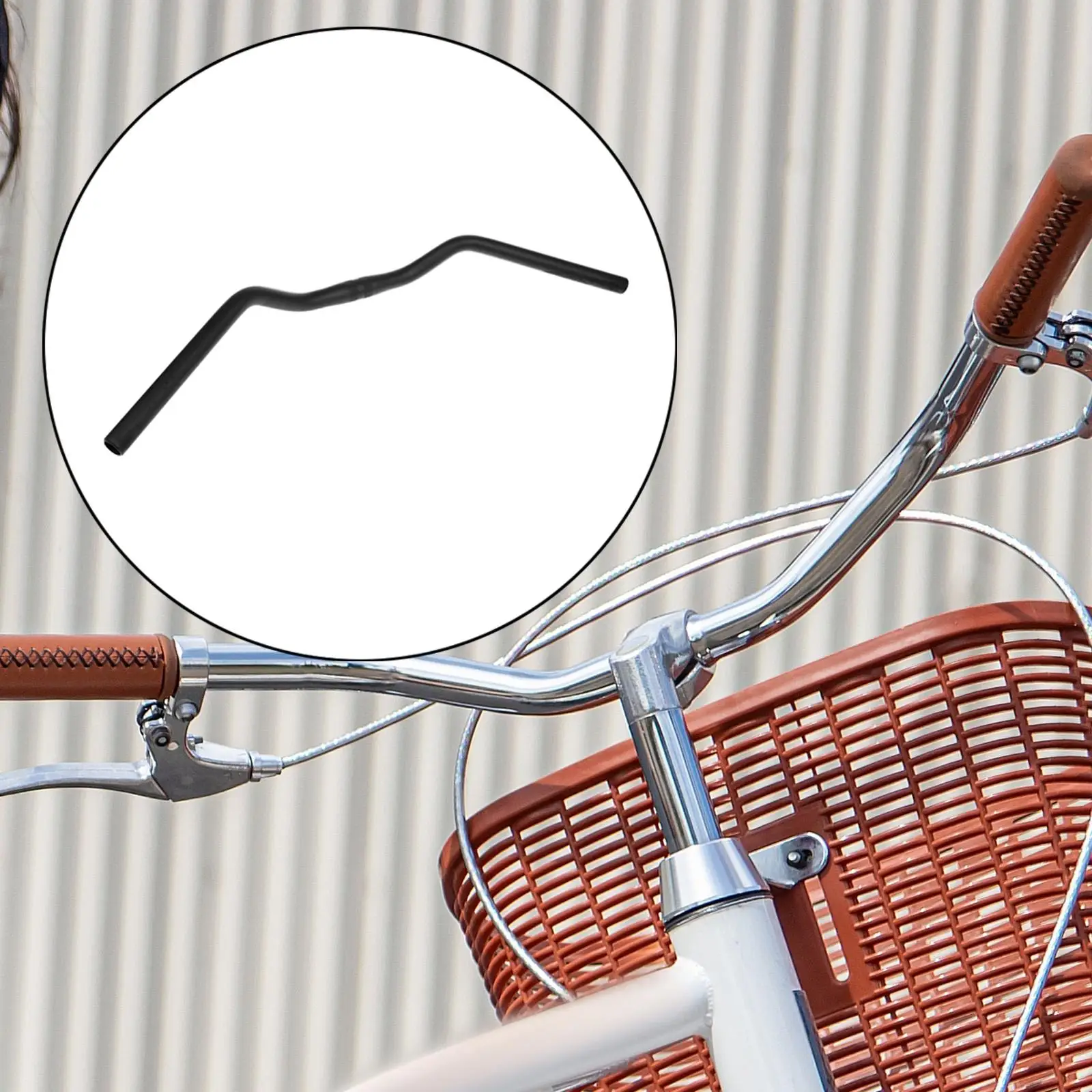 Aluminum Alloy Retro Handle   Swallow Shape Handlebar