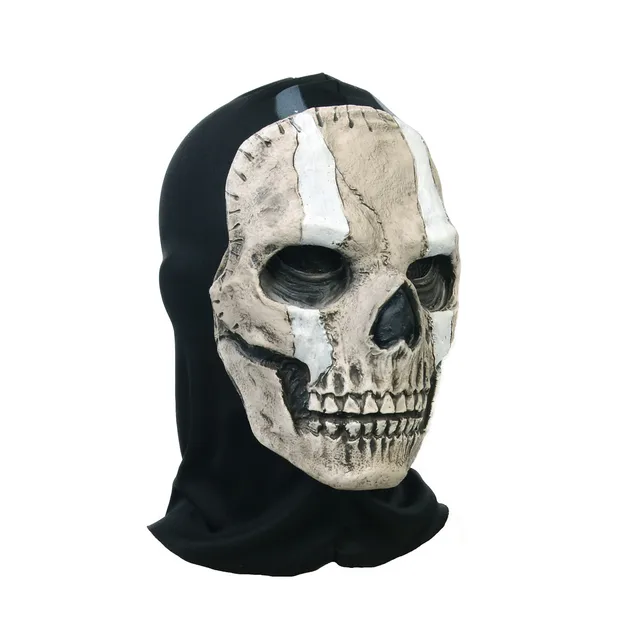  Dacnod Halloween Ghost Mask MW2 War Game Masks Ghostface Mask  Full Face Skull Horror Mask Outdoor Sport War Game Helmet (A) : Clothing,  Shoes & Jewelry