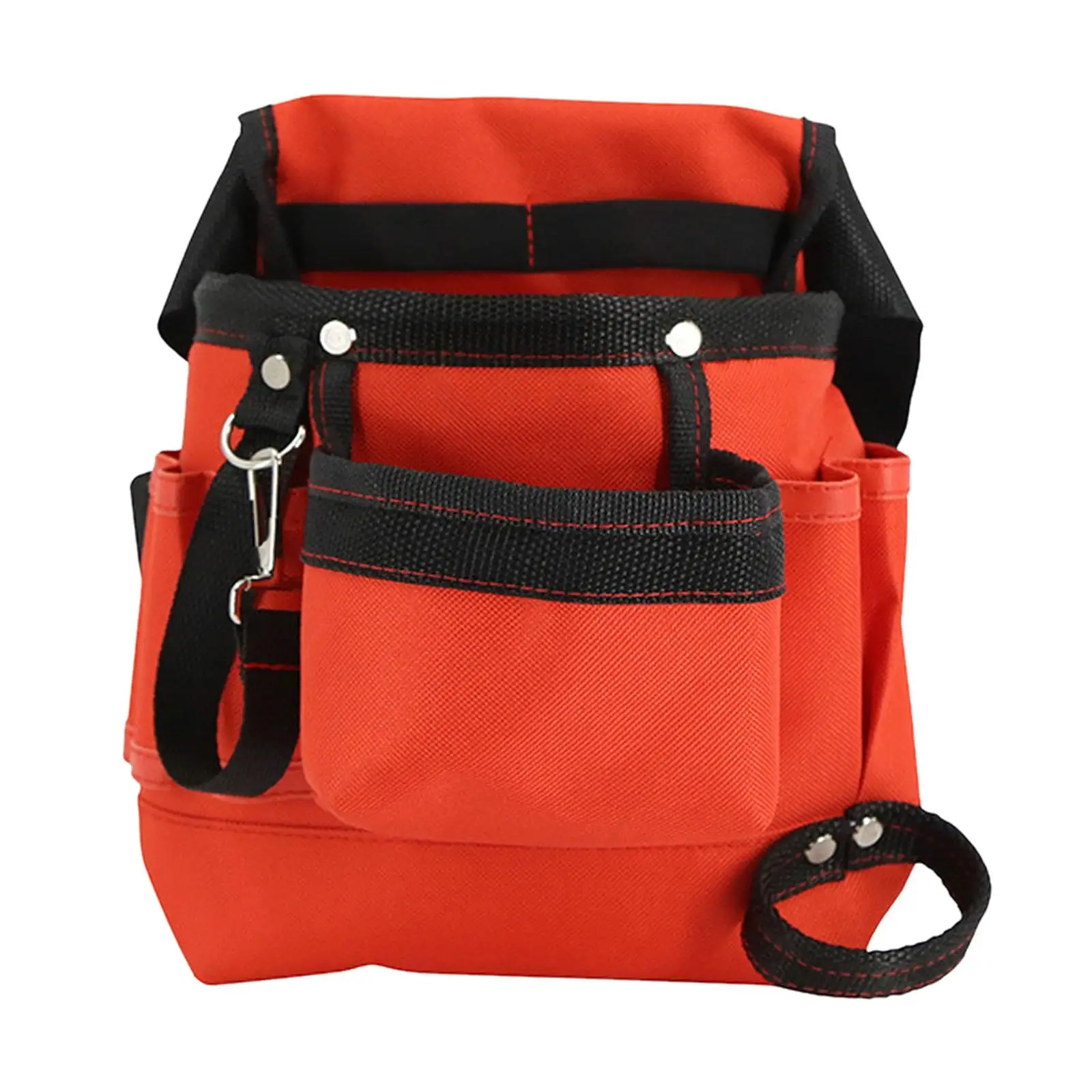 600D Oxford Cloth Tool Waist Bag Pocket Tool Bags Portable Hardware Tool Waist Bag Electrician Tool Bag for Carpenter Gifts