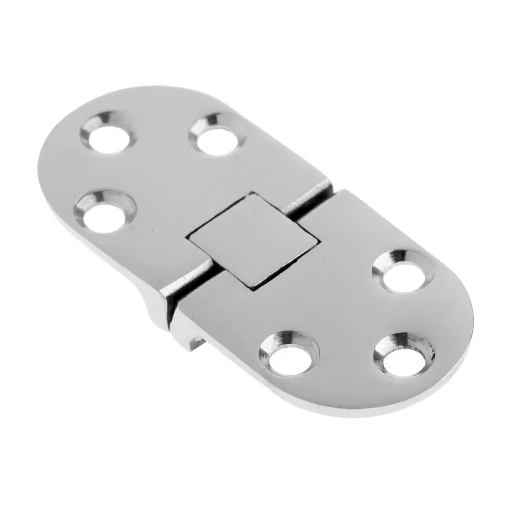 Durable Solid Stainless Steel  Strap Hinge With 6 Holes