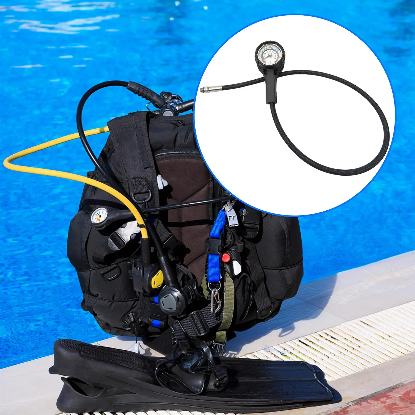 Compressed Air Refill Station Charging Adaptor Diving Scuba for Refill