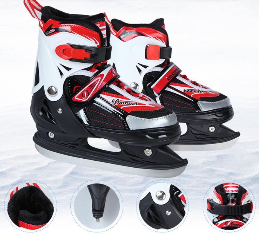 Title 7, Kids Ice Skating Shoes Child Inline Roller Skat...