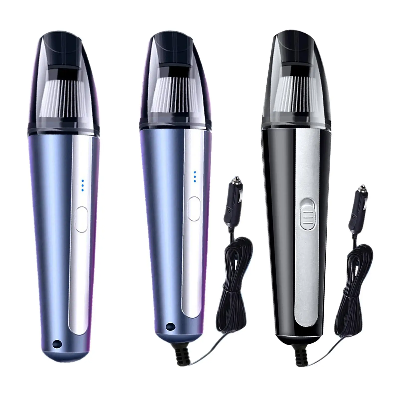 Handheld Cars Vacuum Cleaner 6000PA and Wet Use Removable Portable Cyclone Suction for , Seats ,Chairs ,Household Supplies