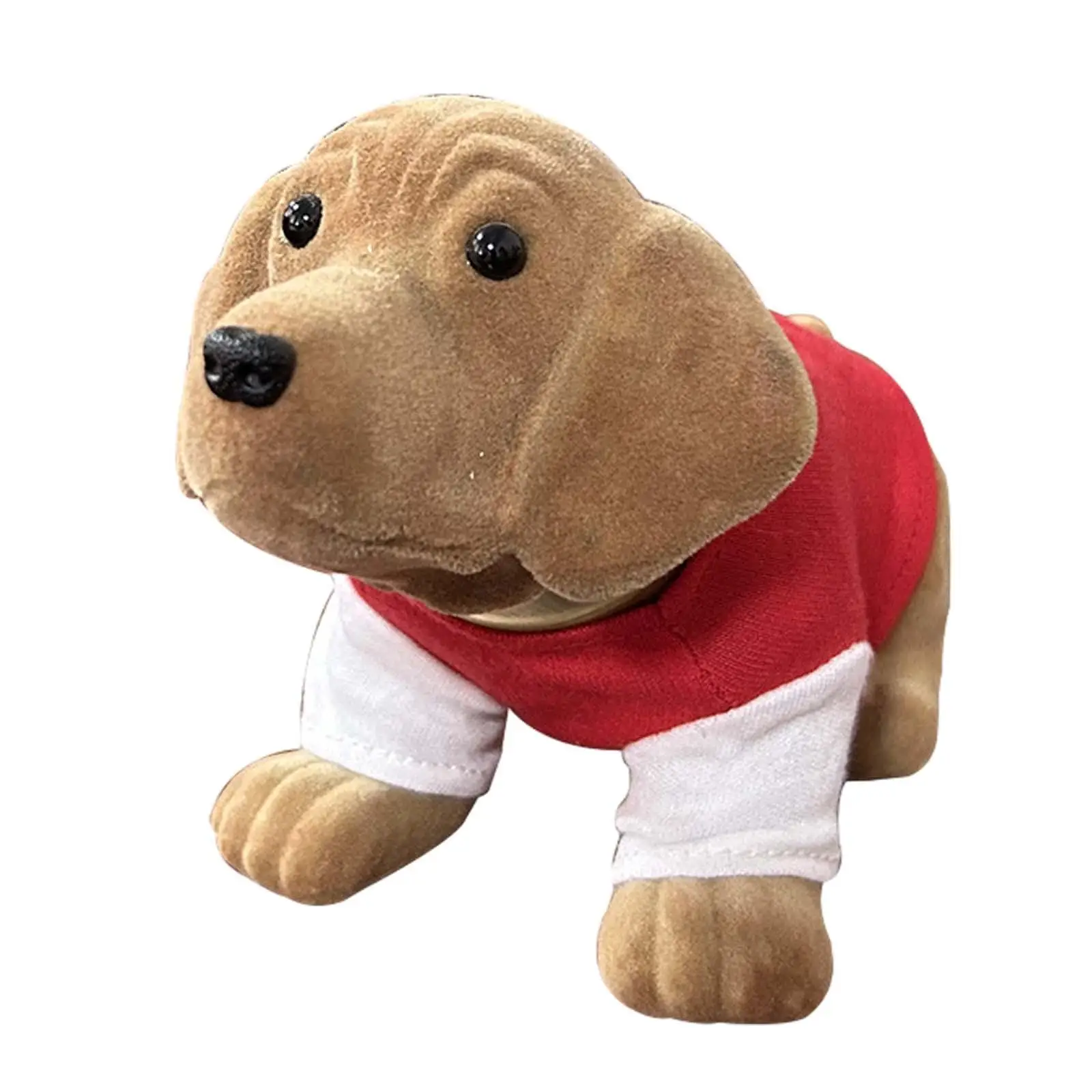 Car Dashboard Nodding Dog Ornament Bobble Head Puppy for Desk Tabletop