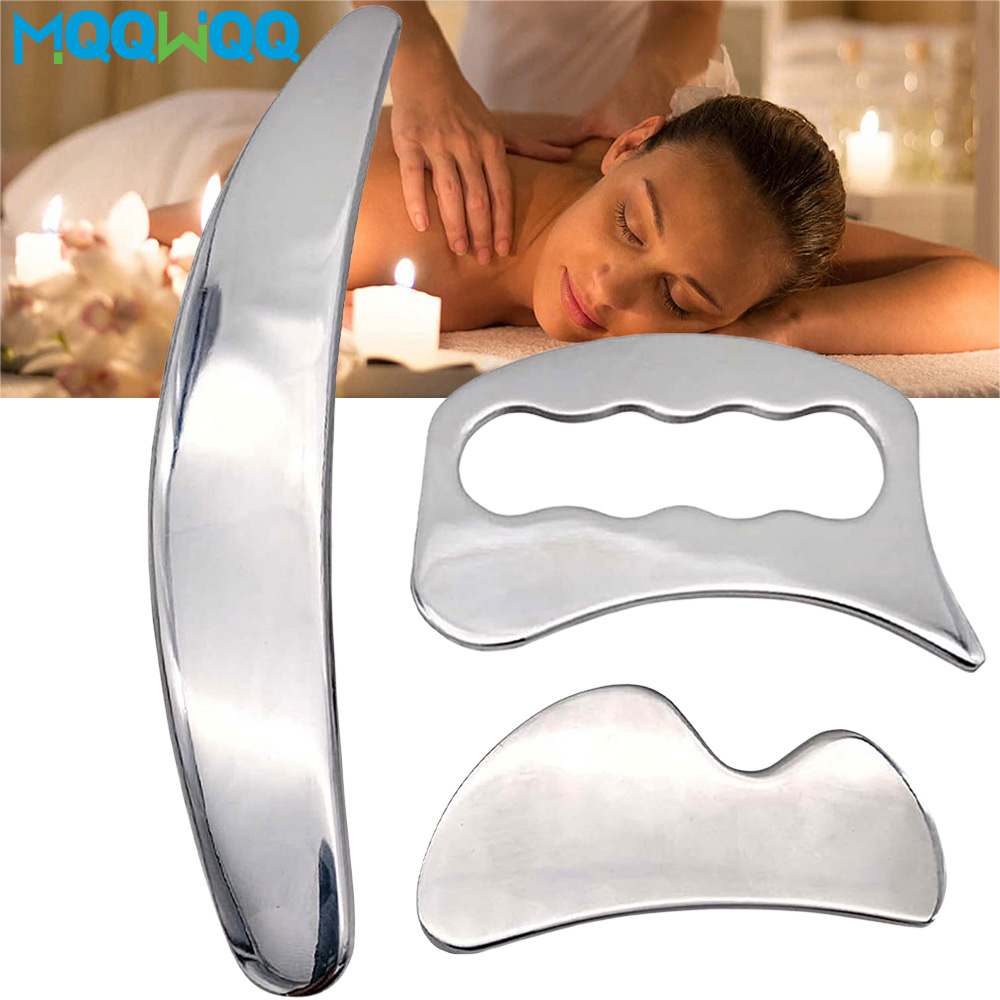 Best of Stainless Steel Gua Sha Massager Muscle Scraper Metal Scraping Tool Body Deep Tissue Fascia Face Relaxation Massage Body Shaping Reviews & Tips