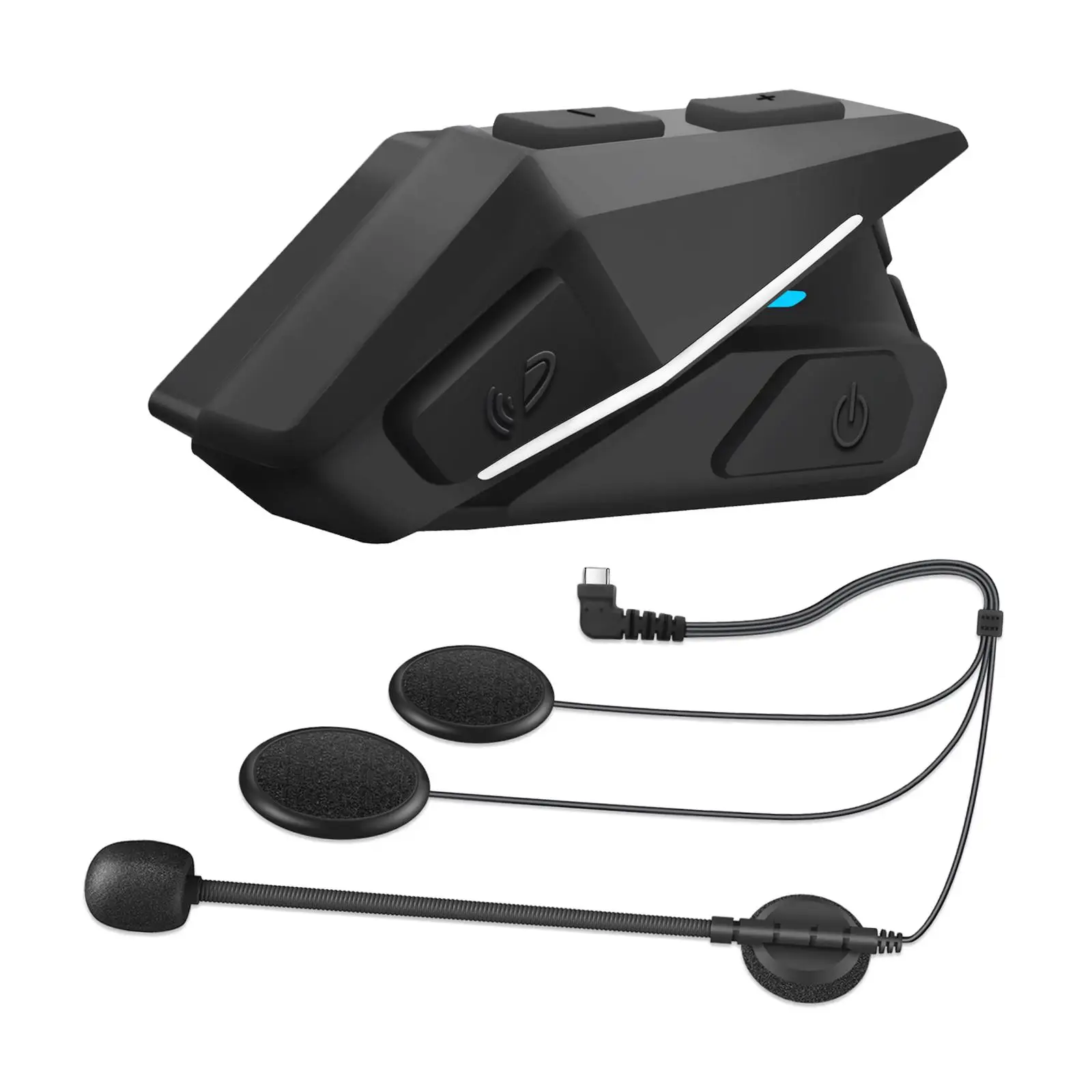 Motorcycle Helmet Headset Intercom Noise Cancellation for delivery