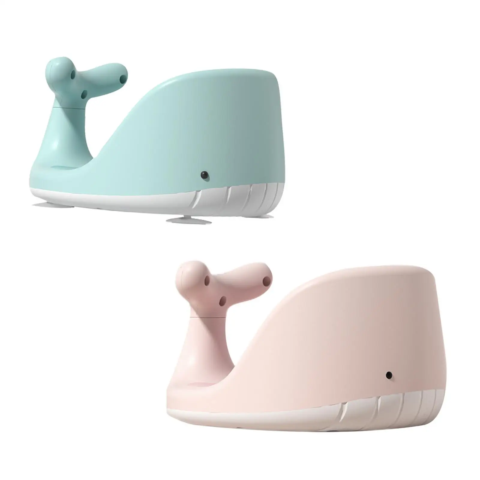 backtonatureau Baby Suction Cup Bath Seat Sit up Bathing quick draining for