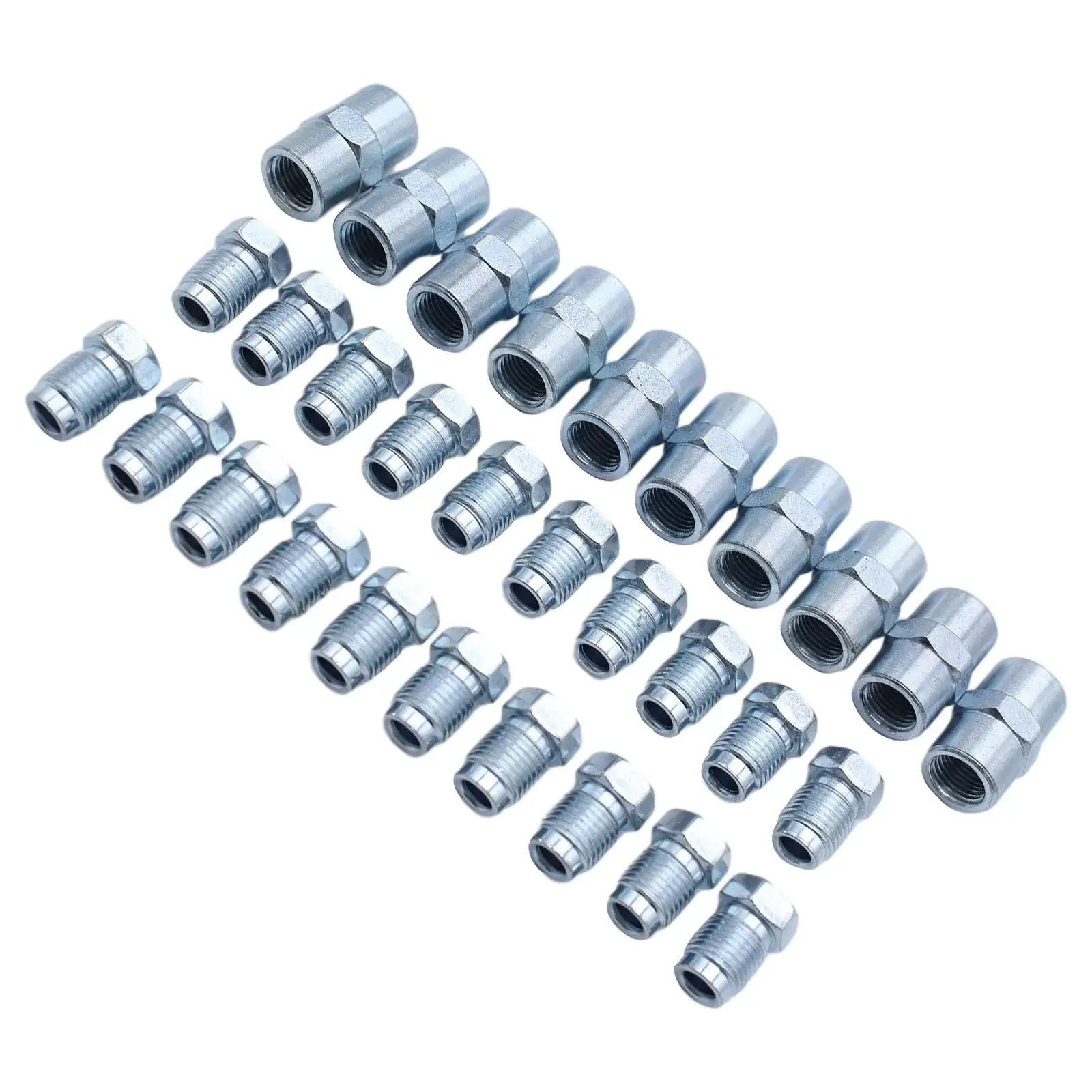 Car Fittings Assortment 20 Screws 10 Connector Fits for 4.75mm Brake Line   Spare Parts Professional 24mm Long Premium