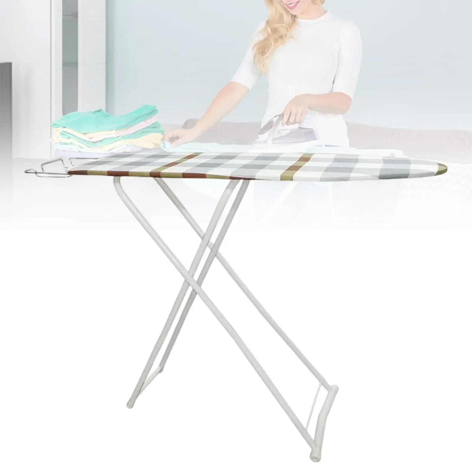 Folding Ironing Board,Easily Folds for Convenient Storage, Perfect for Traveling, RVs and Campers
