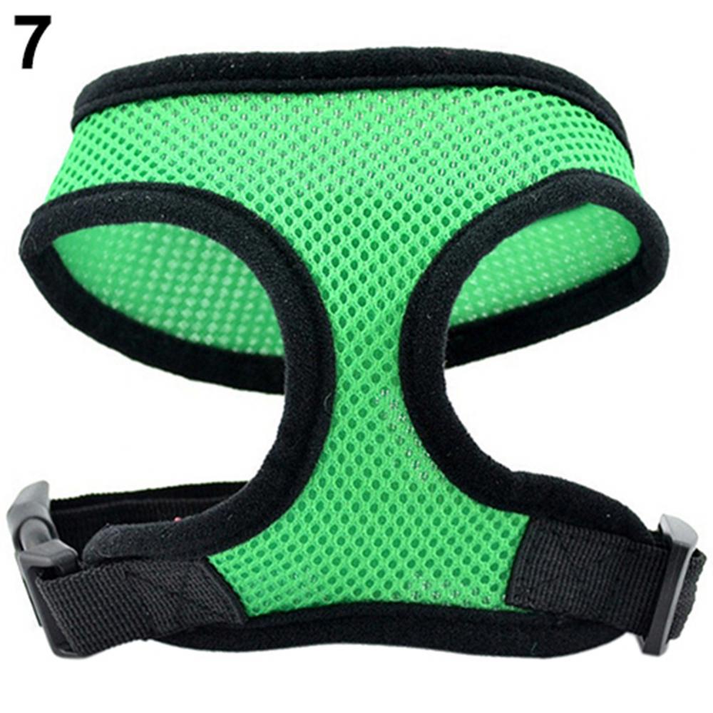 Title 3, Breathable Small Pet Collar Mesh Dog Harness an...