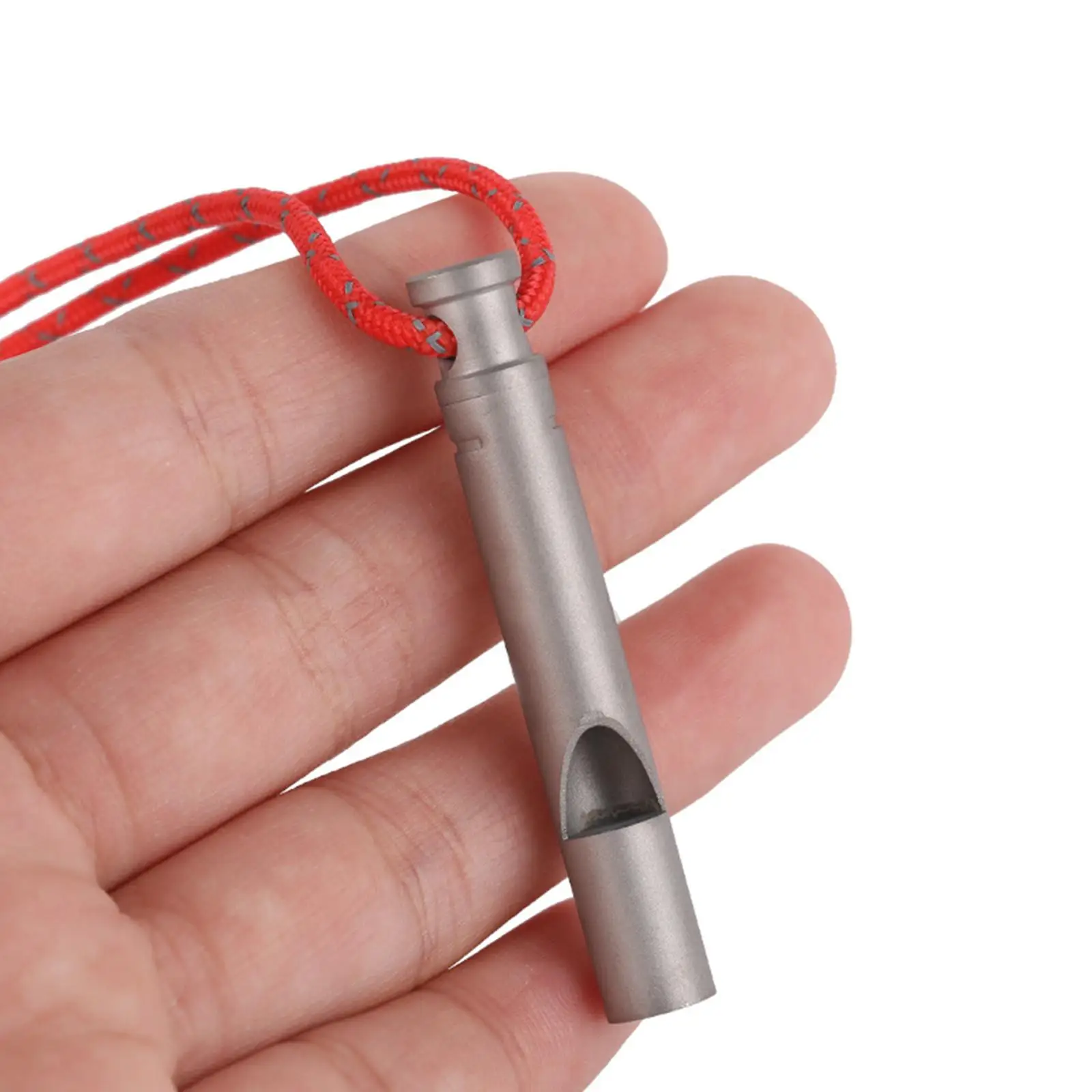 High Boom Emergency Whistle with Cord Survival Tools for Outdoor Sport