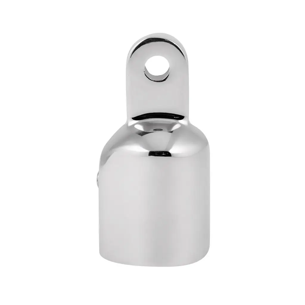 Outdoor Sport Stainless Steel Pipe Eye End Cap Bimini Top Hardware Marine Boat Yacht 22mm Water Sports Rowing Boats Accessory