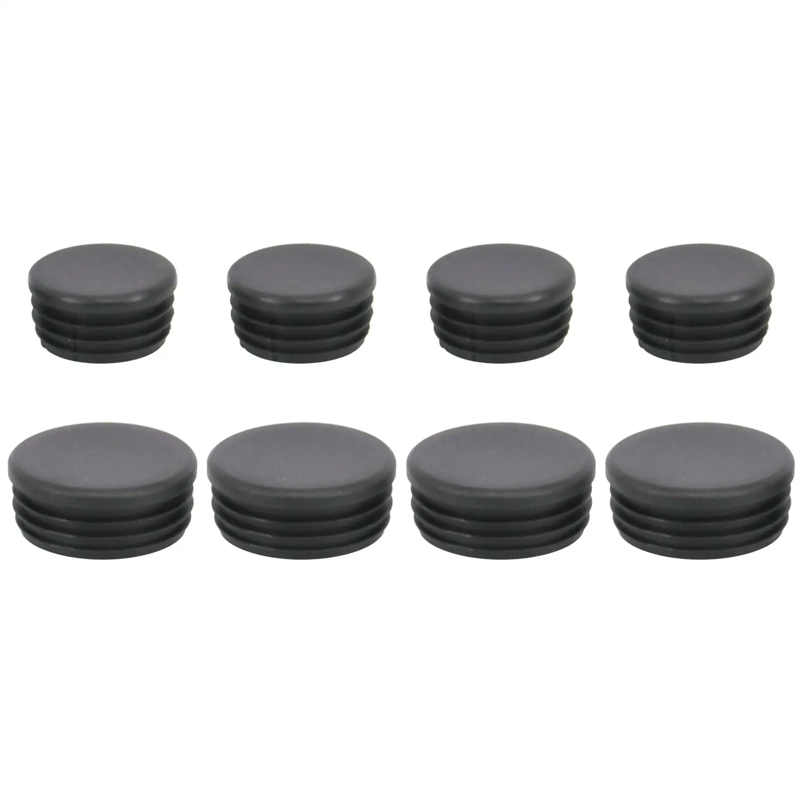 8 Pieces Waterproof Chassis Plug Covers ,Vehicle Parts ,Accessories Black Dustproof Plug Hole Covers for   Jb64 Jb74 20