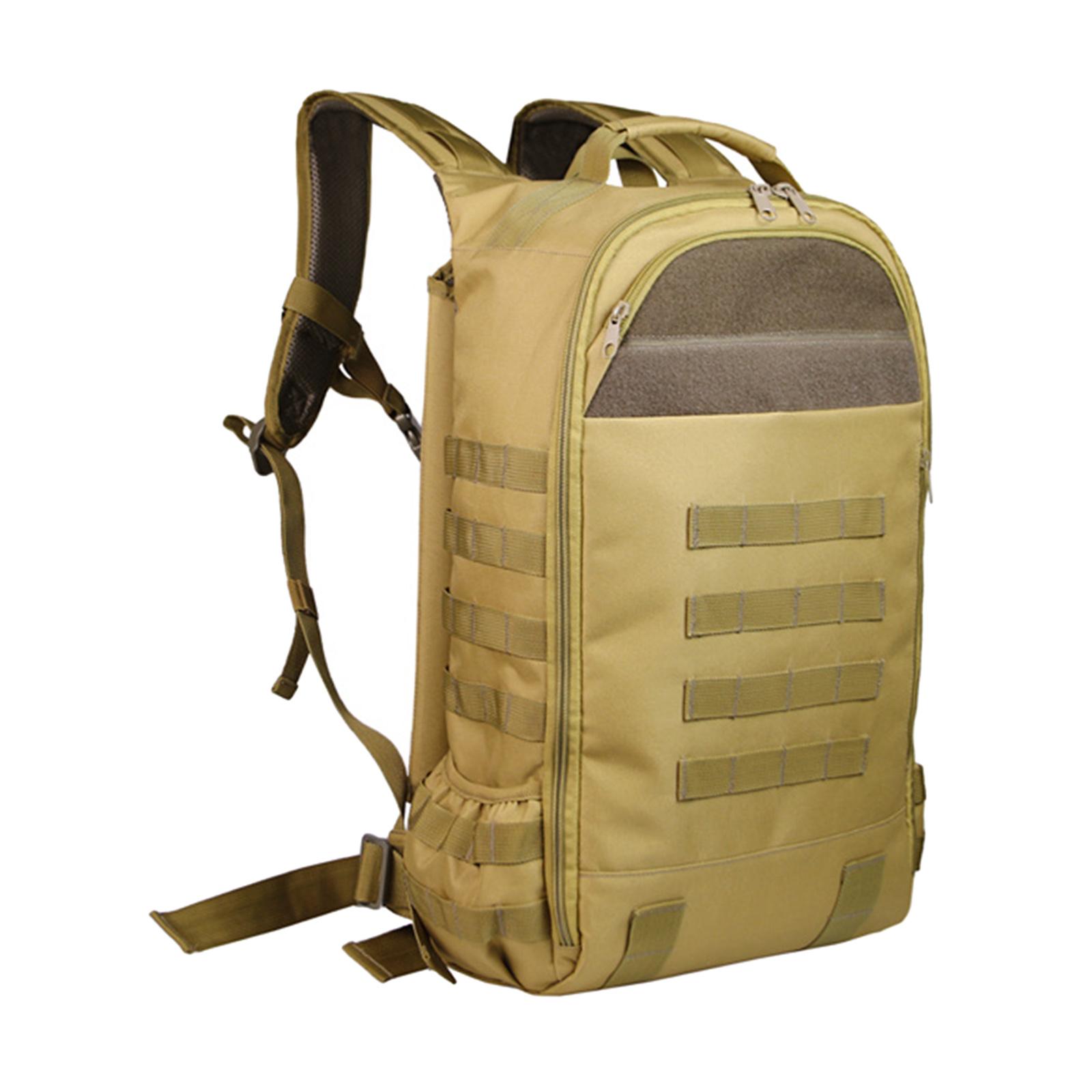 Daddy Diaper Backpack Camping Bag Large Capacity Folding with Changing Pad Portable Multipurpose Knapsack for Men Travel Fishing