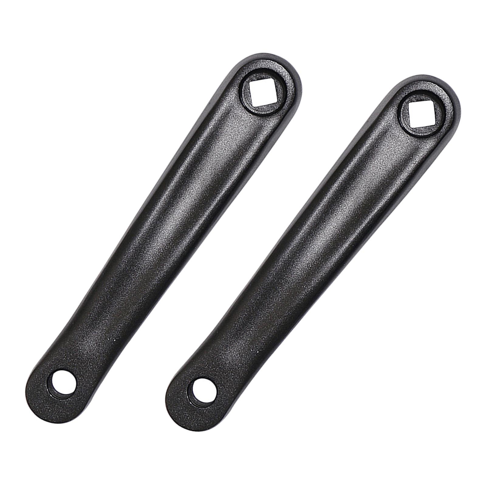 Exercise Bike Crank Arm for Electric Bicycle Lightweight BCD 170mm Aluminum Alloy Left Right Crank Components Accessories Parts