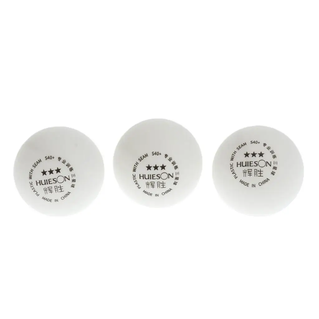 Pack of 3  Pong Balls, Professional Table Tennis Balls Replacement - Help